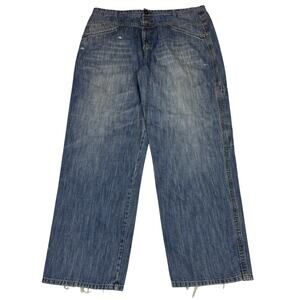 Marithe Francois Girbaud MFG Baggy Jeans Wide Leg Men's 42x34 Skater